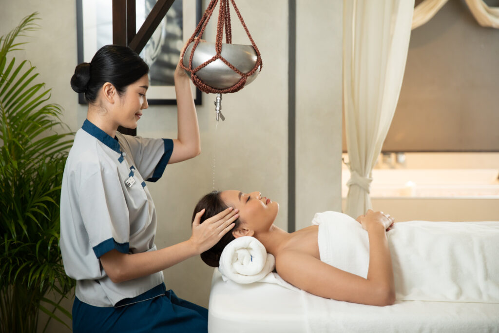Ayurveda spa Bangkok Halo package 3 hour Indian healing wellness program Treasure Spa traditional
