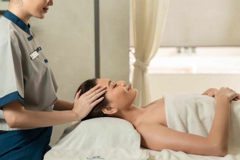 Shining Spirit Bangkok 150 minute wellness package spiritual renewal therapy Treasure Spa holistic treatment