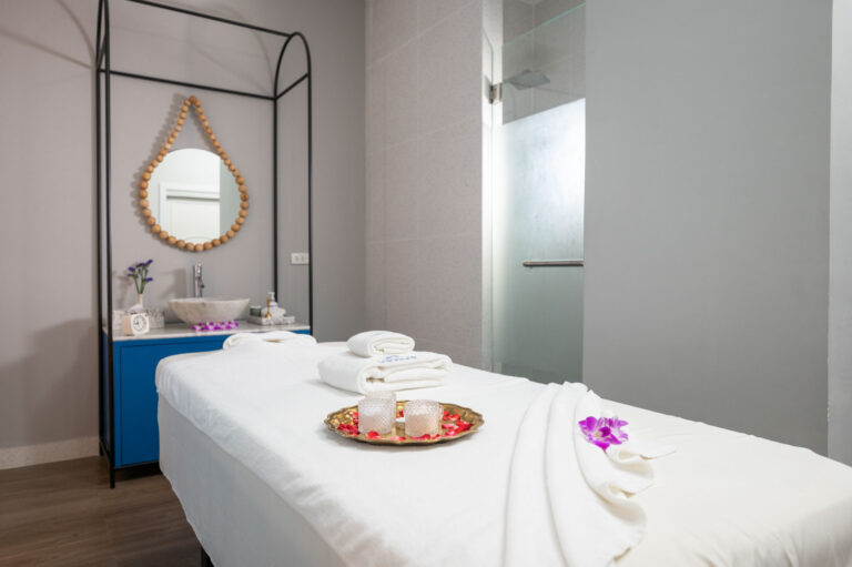 Private spa treatment room at Treasure Spa Bangkok Siam Square