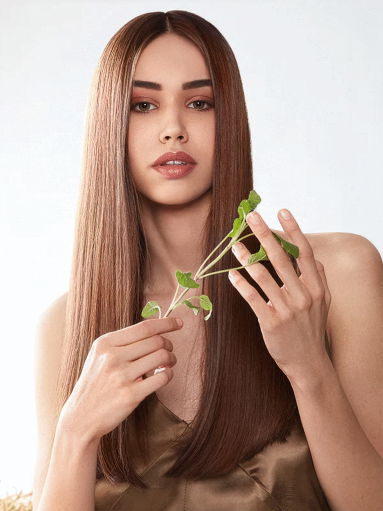 OWAY head spa Thailand results healthy shiny hair after premium scalp treatment Gentle by Treasure